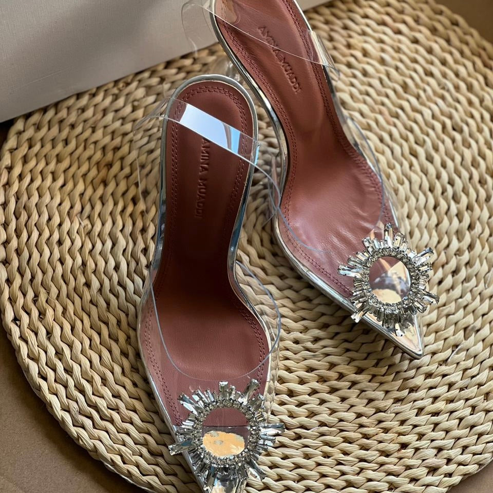 Amina Muaddi Style #1 Shoes