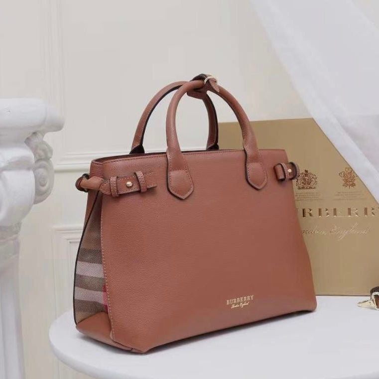 Burberry Medium Banner Tote Bag
