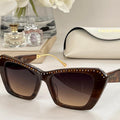 Valentino Studded Cat-Eye Sunglasses – VA4069 Style